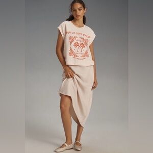 Anthropologie Embroidered Côte d'Azur Top